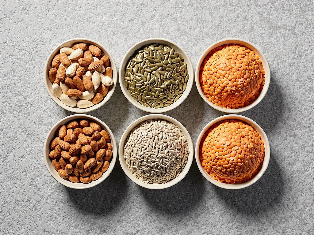 Vielfalt natürlicher Lebensmittel